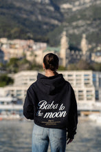 Charger l&#39;image dans la galerie, Hoodie « Baba to the moon » - Noir
