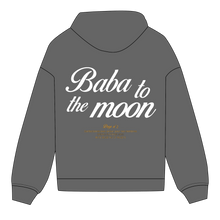 Charger l&#39;image dans la galerie, Hoodie « Baba to the moon » - Gris
